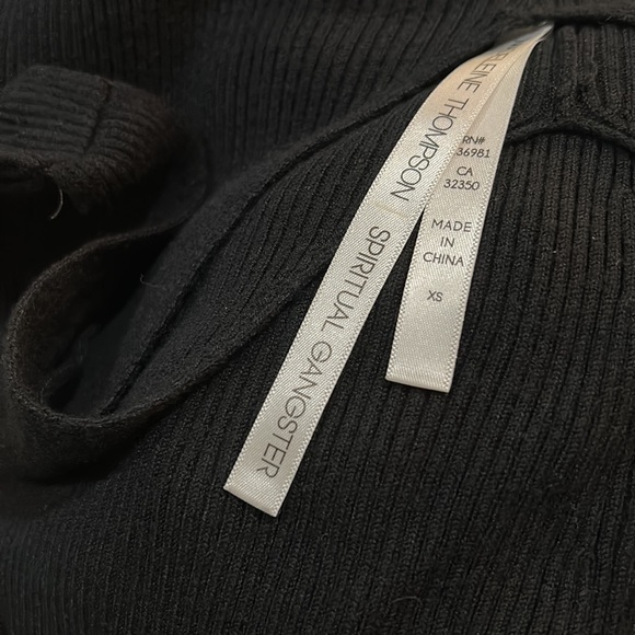 Spiritual Gangster Madeleine Thompson Knit Ribbed Jumpsuit. - Picture 6 of 7